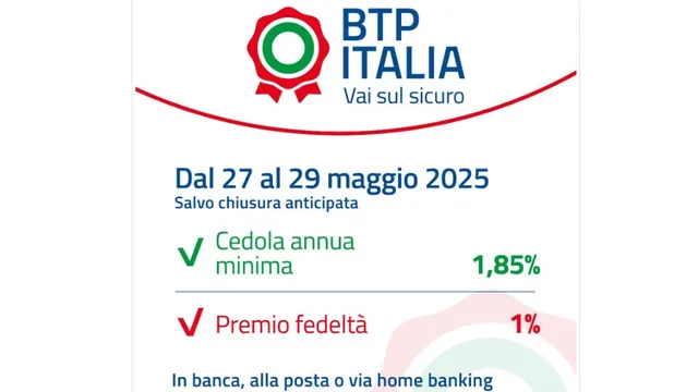 Il nuovo BTP Italia a 7 anni
