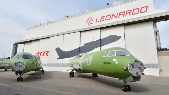 Leonardo giù con settore difesa