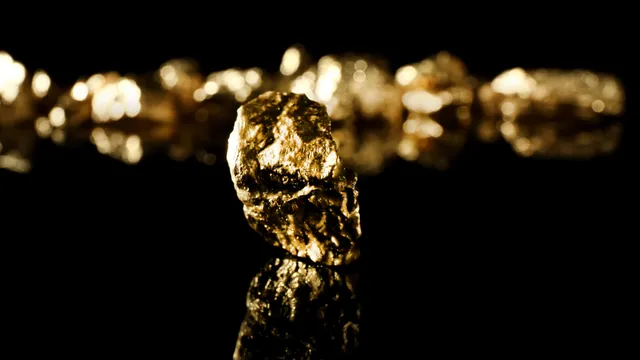 Oro in calo, quadro in distensione