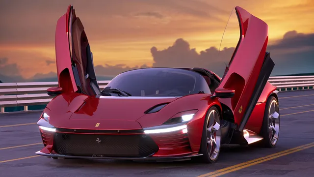 Azioni Ferrari in rosso, minimi da gennaio 2024